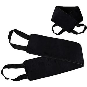 Rugbruiner-applicator - Zachte zwarte lotionapplicator met handvat,Back Moisturizer Applicator voor Tan, Lotion Applicator voor Back Tanner Lotion Bittu