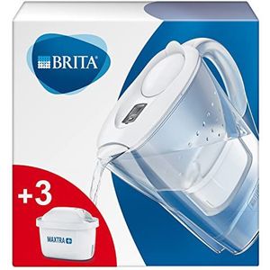 BRITA - Waterfilterkan Marella Cool - Wit - 2,4L + 3 MAXTRA+ Waterfilterpatronen