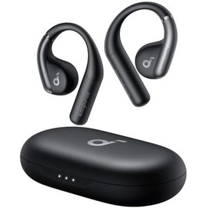 soundcore door Anker, AeroFit draadloze open oordopjes, supercomfort, goede pasvorm, ergonomische oorhaakjes, gebalanceerd geluid, IPX7, 42 u speeltijd, Bluetooth 5.3, appbediening, duidelijk bellen