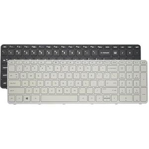 Amerikaans Russisch laptoptoetsenbord voor HP Pavilion 15-r049sr 15-r050sr 15-r052sr 15-r053sr 15-r054sr 15-A 15-R 15-a003 15-a006 15-a00(FR Black)