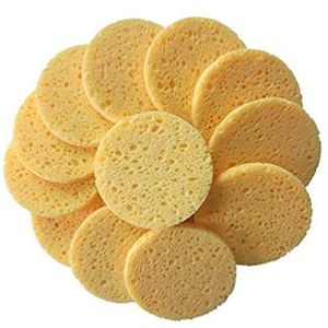 50 Stuks Gezichtssponzen Voor Het Gezicht Gezichtsbehandeling Gezicht Scrubber Gezicht Luffa Pad Spons Voor Het Verwijderen Van Make-up Herbruikbare Gezichtspads Zorg Schrobben