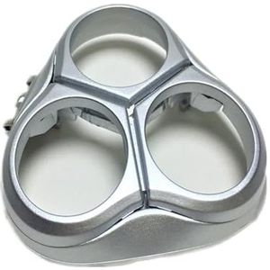 Vervanging van scheerkophouder, compatibel voor Philips, SmartTouch-XL HQ 9171XL 9171XLCC HQ9190 HQ 9190XL 9190XLCC scheerapparaatframe cover (zilver)