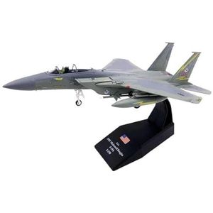 For:Gegoten Vliegtuigen Schaalmodel Van 1:100 Voor: US Army F-15C Fighter Assault Hawk Militaire Vliegtuigen Metalen Model Cadeaus Voor Familie En Vrienden