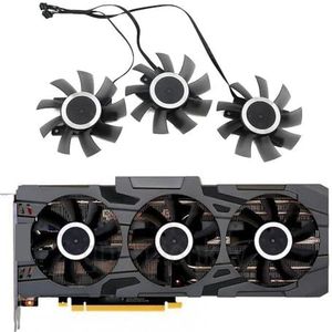 3 stuks CF-12815S RTX2070 RTX2080 voor Inno3D voor GEFORCE RTX 2080 2080Ti 2070 SUPER voor Gaming OC X3 grafische kaartventilator