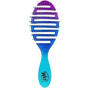 Wet Brush Flex Droog Haar Borstel Teal Ombre