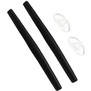 BlazerBuck Vervangende oorsokken en neusbeugel voor Oakley Whisker zonnebril, zwart