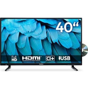 MEDION - MD840001 - Full HD TV - Zwart - 100,3 cm (40 inch) - Geïntegreerde DVD-speler
