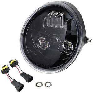 Motorfiets koplamp Voor V-stang Voor VRSCF Voor VRSC Voor VRSCR 2002-2017 60W LED Koplamp Grootlicht/Dimlicht Motorfietskoplamp Koplampassemblage & -onderdelen
