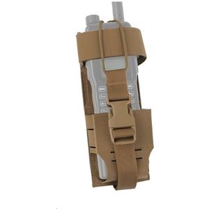 Universele Radiohoes For Buiten, Tactische Portofoonhoes - Zeer Sterk Nylon, Modulaire Pasvorm, 8,3 * 22 Cm, 0,14 Kg(T)