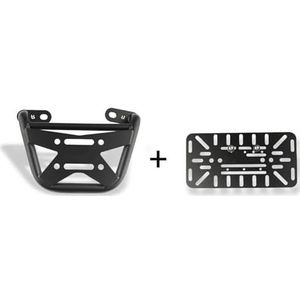 bagagedrager Voor Scrambler Voor 400X Voor Speed ​​400 Voor Speed ​​T4 2024-2025 Motorfiets Zadeltas Zijkofferbak Tas Steunbeugel Plankhouder Motorfiets bagagedrager(Right+Panel)