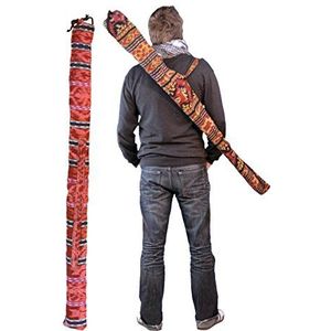 Didgeridoo tas 120 cm bamboedidgeridoo icaat multicolor etno bag didge gekleurd