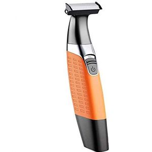 KEMEI Elektrische scheerapparaten, baardtrimmer voor mannen, wasbare baardverzorging, draadloze USB oplaadbare bodygroomer en haarverwijderaar voor wenkbrauwen, baard, gezichts- en lichaamshaar voor