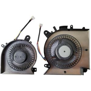 Compatibele GPU- en CPU-ventilator voor MSI voor Katana GF76 Pulse GL76 MS-17L1 GF66 11UC GL66 11UEK MS-1581 MS-1583-serie DC5V