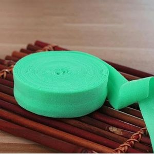 10 meter 20 mm vouw rubberen band lint elastische band voor ondergoed broek beha kleding naaien kant stof kledingstuk accessoire-pepermunt groen-20mm-10M