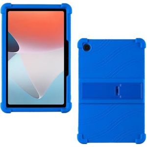 Case Compatibel Met TCL TAB 10L 10.1 inch 8491 Shell Schokbestendig Kinderen Veilig Silicon Cover for TCL Tab10 FHD /Tab10 9460G(Color:Dark Blue,Size:For TCL Tab 10 HD 4G)