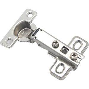 Soft Close Scharnier 2 stks/set 25 mm klein meubilair scharnier zachte sluiten hydraulische demper voor keukenkast kast deur scharnieren bufferen hardware (kleur: 1)