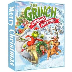 Grinch Adventskalender 2023 voor kinderen - 24 dagen kerstvakantie countdown adventskalenders voor kerstfeest, kerstversieringen, speelgoed, bulk voor meisjes en jongens