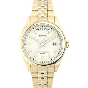 Timex Women's Legacy 36mm Watch - Gold-Tone Bracelet Cream Dial Gold-Tone Case