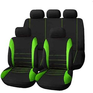 Stoelhoezen Beschermhoezen Volledige Set Auto Seat Cover Voor Skoda Voor Felicia Voor Fabia Voor Karoq Voor Octavia A5 A7 2017 Voor Tour Voor Rapid Voor Spaceback 2019(GROENTE)