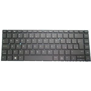 Laptoptoetsenbord voor HP EliteBook 1040 G4 zwart met achtergrondverlichting België BE/RO Roemeens/Duits GR/Thailand TI/Sloveens SL(RO Romanian)