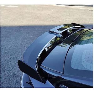 Achterste dakspoiler, Wing Spoiler oppervlak, auto achterbak Spoiler, voor BMW 5 Series GT F07 Spoiler 2010-2017,aBlack