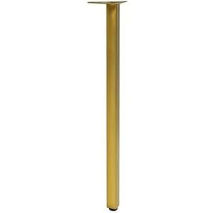 MIKFOL Badkamer kast steun benen roestvrij staal geborsteld goud dressoir benen tv-kast bank poten vierkante hardware poten salontafel poten (kleur: geborsteld goud hoogte 55 cm)