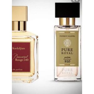FM World Federico Mahora Pure, Feromone en Intense Collectie Parfum voor Mannen en Vrouwen 50ml - Kies uw geur (910 Pure Royal)