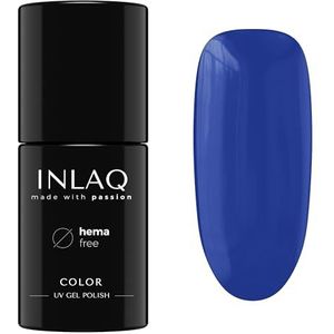 INLAQ® HEMA Free UV Gel Nagellak Navy Blue 6 ml - Gel Nagellak Free of Hema - Gellak UV LED Lak in Verschillende Kleuren