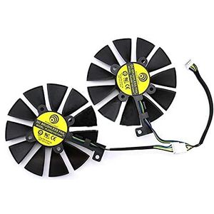 LMNCBVYA Graphics Card Cooling Fan PLD09210S12HH for GTX 1070 GTX 1060 8GB Dual - Replacement Fan