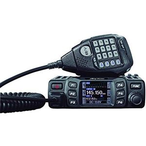 AnyTone AT-778UV mobiele dual-band zender (VHF/UHF, 144-146/430-440 MHz) zwart