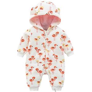 Famuka Baby Romper pak jongen meisje overall Babykleding boxpakken Babymode (Rood, 18-24 maanden)