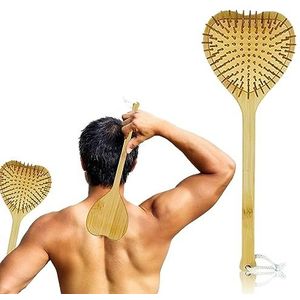 YIDM - Bamboe Rugkrabber - Houten Massageapparaat - 40 cm - Ergonomische Lange Greep