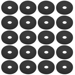 VGOL 20 stks Foam RC Body Washers FAST104 Geschikt voor Meeste RC Model Auto's Truck Buggy Body Shell Vervanging RC Auto Onderdelen Zwart 16x4x1.5mm