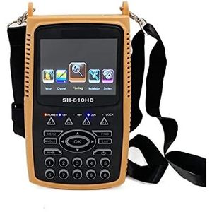 Satellietzoeker, digitale satellietsignaalzoeker, Digitale satellietzoeker Combo Satellietzoeker DVB S2 T2 C Satellietsignaalzoeker SATHERO SH-810HD Cameratester CCTV AHD voor het aanpassen van satell