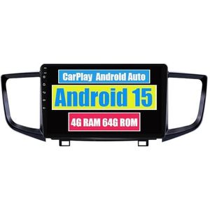 RoverOne Auto Stereo CarPlay Hoofd Unit voor Honda Pilot 2016 2017 2018 2019 Android Auto Touchscreen Sat Navi Bluetooth WiFi Radio Speler