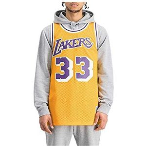 Mitchell & Ness Los Angeles Lakers 33 Kareem Abdul-Jabbar NBA Swingman Jersey Goud