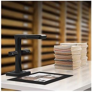 Documentscanner, Boekscanner ET16 Plus Hoge snelheid 16 MP, max. A3-formaat Documentondersteuning OCR-functie Compatibel for kantoor(U-K)