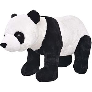 vidaXL Pluche dier staande panda XXL pluche speelgoed knuffeldier knuffeldier