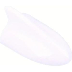 Audio- & videoantennes voor auto Dakhaaienvin Decoratieve Antenne Afdekking Sticker Vezelstijl Geschikt voor BMW Geschikt voor Honda Geschikt voor Toyota Antenne Auto-antenne(White)