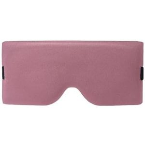 UYFRD 3D slaapmasker, blokkeert licht, slaapmasker voor ogen, zacht slaapmiddel, oogmasker voor reizen, oogmasker voor 's nachts, ademend slaapmasker (roze)