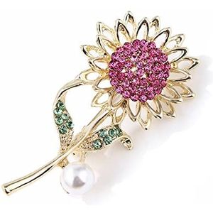 Pinnen Brooch Exquisite Women Sunflower Hollow Brooch Brooch Clothes Decorations Decoration Jewelry Gifts Comfortable and Eco-Friendly Fashion Decoration