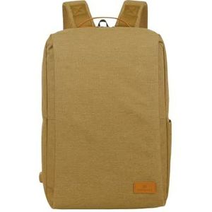 Nordace - Smart Backpack - Siena rugzak 19 l volume Laptopvak USB-aansluiting, waterbestendig, gewicht: 0,88 kg, bagageriem, veiligheidstas, waterflesvak, slank design, Kaki, M