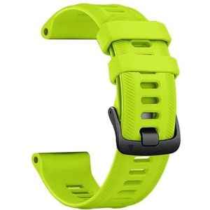 Jeniko Tweekleurige sport siliconen band compatibel met Garmin Forerunner 965 955 Solar 945 935 745 22 mm horlogeband vervangende polsband armband (Color : Green, Size : For Forerunner 955)