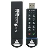 Apricorn Aegis Secure Key 3.0 60GB USB 3.0 Black USB flash drive