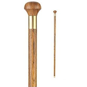 Natuurlijke houten wandelstok Afneembaar met wandelstokken met antislipbasis