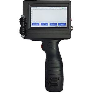 Mini Inkjet Printer Draagbare Handheld Inkjet Printer Spuitpistool Partijnummer Barcode Printer Machine Logo Intelligente Thermische Printer instelbare afdrukhoogte