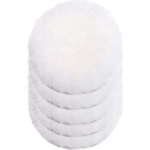 ZHaotn 1-22 stuks 3-7 inch wollen vilt polijstpad M14 polijstpads for velgen, autopoets, glazen tegels, roestvrij staal, krassen en reparatiegereedschap