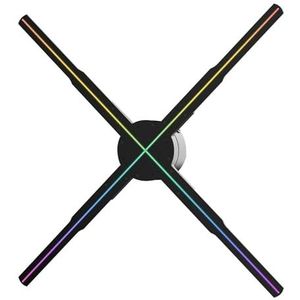 Holografische waaier, 56cm/22in Naked Eye 3D Holografische Projector P56 LED 3D Stereoscopische Holografische Projectie Reclamemachine Afstandsbediening Reclame Display Videoprojector
