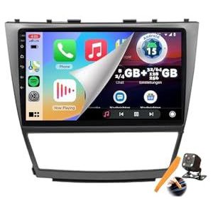 Y600s,YLOXFW Auto Stereo Android 15.0 Radio Sat Nav voor Camry 40 2006-2011 GPS Navi 9'' Cartablet Multimedia Video Player FM BT Ontvanger met Carplay 4G 5G WiFi DSP SWC