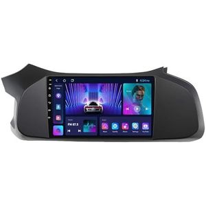 Android 11 Voor Chevrolet Onix 2012-2019 9 Inch Autoradio Touchscreen Autoradio Ondersteuning Draadloze Carplay Android Auto, Bluetooth 5.0, GPS Navigatie, SWC, Mirror Link + Achteruitrijcamera (Colo